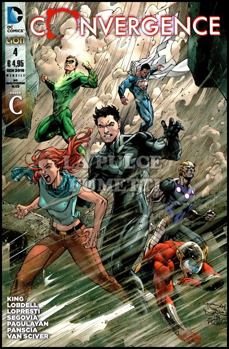 DC MULTIVERSE #    13 - CONVERGENCE 4 - COVER VARIANT C
